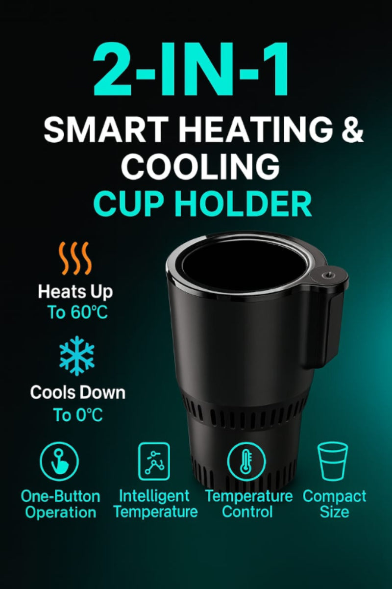 SMART HEATING & COOLING CUP HOLDER