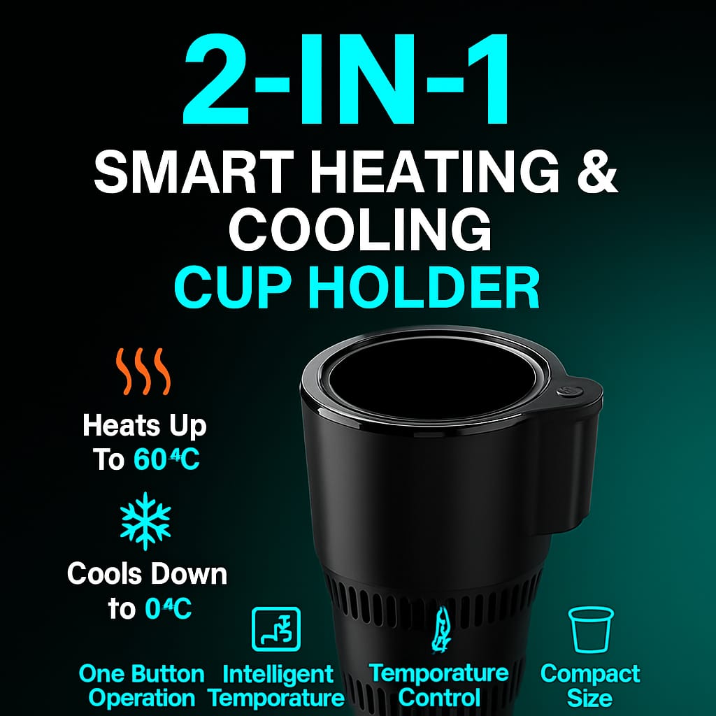 SMART HEATING & COOLING CUP HOLDER